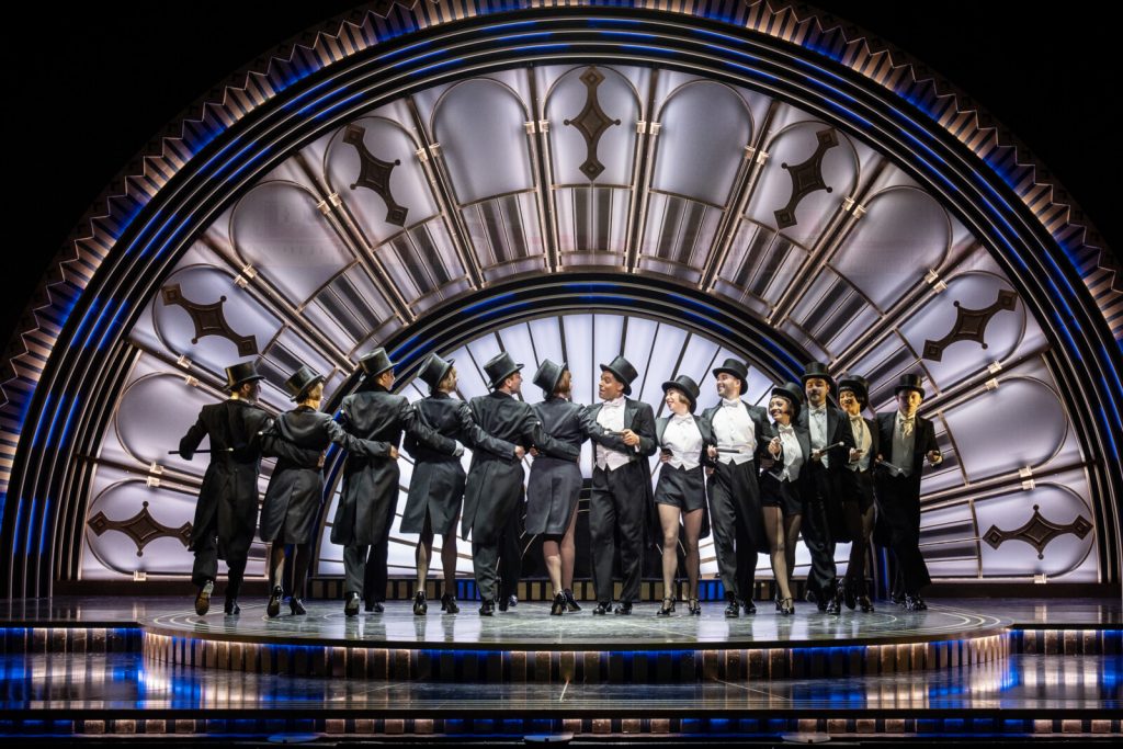 Affisch för specialvisning av Top Hat – the Musical