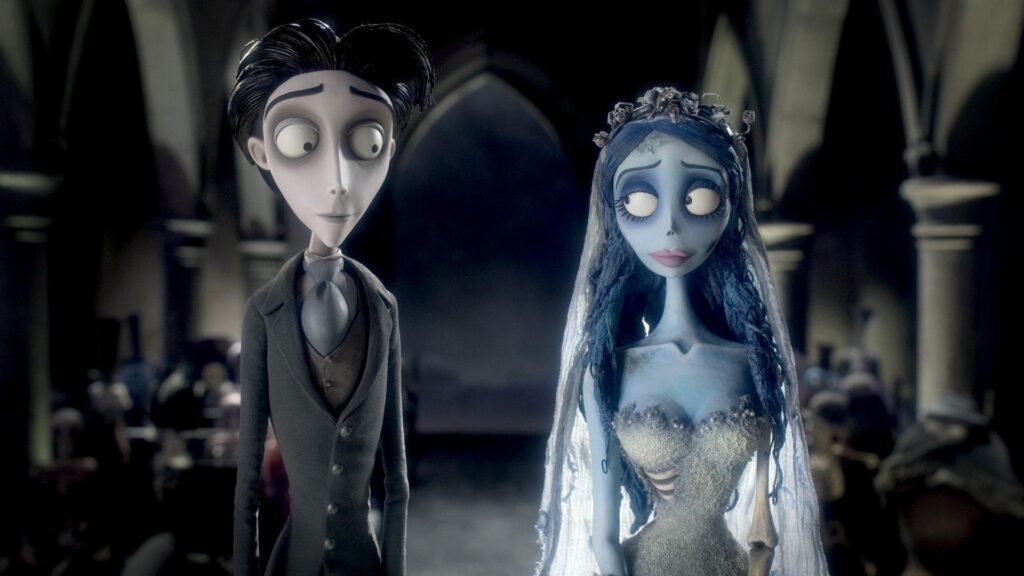 Affisch för specialvisning av Tim Burton’s Corpse Bride