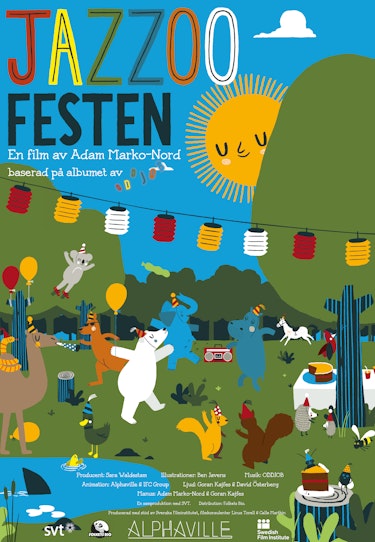 Filmposter för Jazzoo – Festen