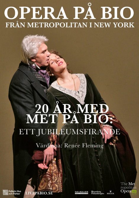 Filmposter för 20 år med Met på bio: Ett jubileumsfirande