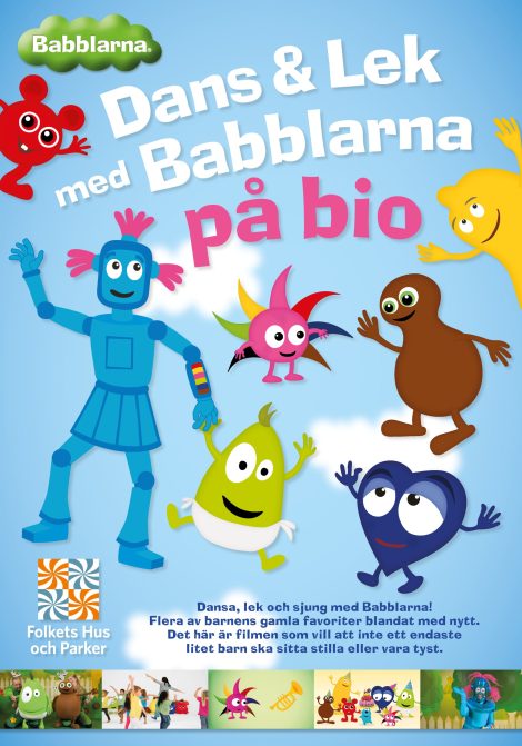 Filmposter för Dans & lek med Babblarna