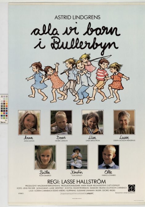 Filmposter för Alla vi barn i Bullerbyn