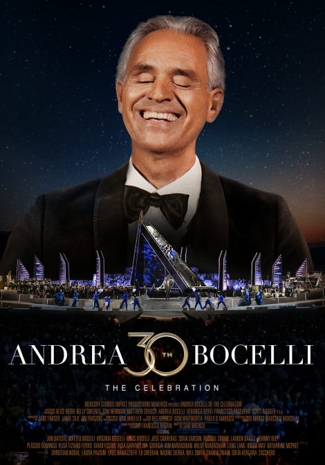 Filmposter för Andrea Bocelli 30: The Celebration