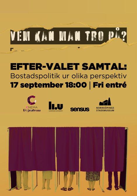 Filmposter för Efter-valet samtal – 2026-09-17T18:00:00