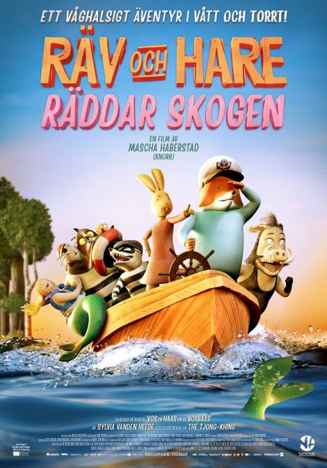 Filmposter för Räv och Hare räddar skogen
