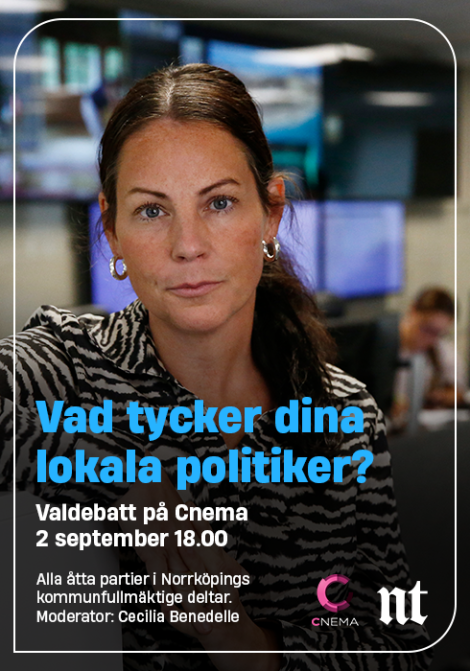 Filmposter för Slutdebatt inför valet i Norrköping – 2026-09-02T18:00:00