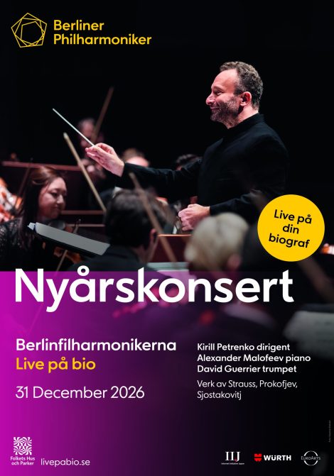 Filmposter för Berlinfilharmonikernas nyårskonsert – 2026-12-31T17:00:00