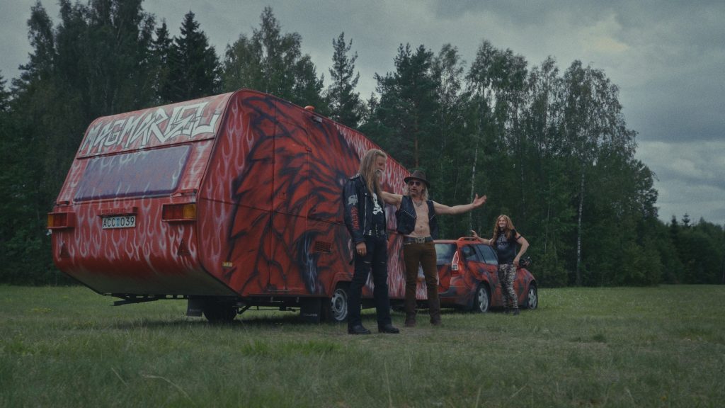 Affisch för specialvisning av Vi är Metal Dragon