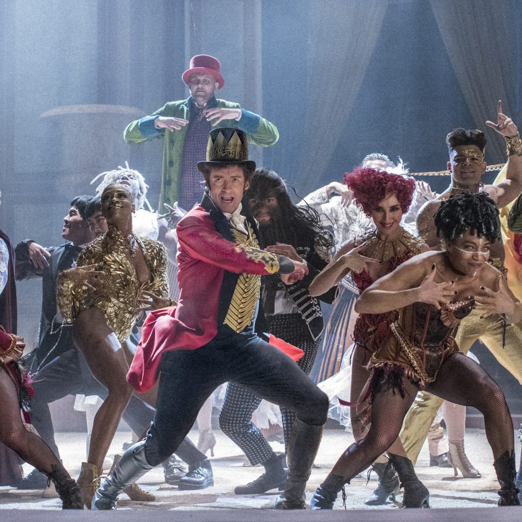 Affisch för specialvisning av The Greatest Showman
