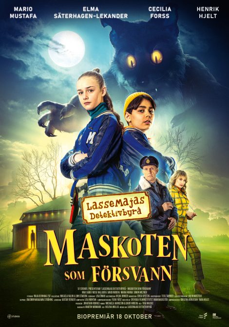 Filmposter för LasseMajas Detektivbyrå – Maskoten som försvann