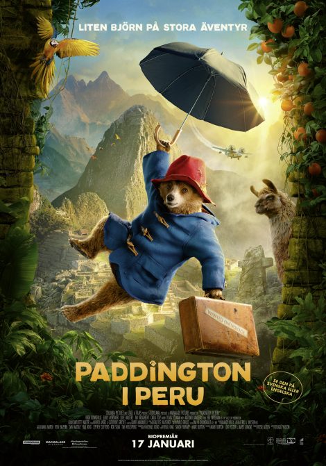 Filmposter för Paddington i Peru