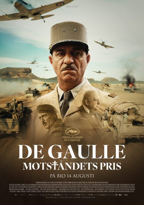 Filmposter för De Gaulle: Motståndets pris