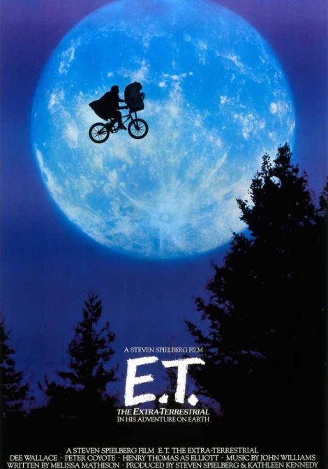 Filmposter för E.T. the Extra-Terrestrial