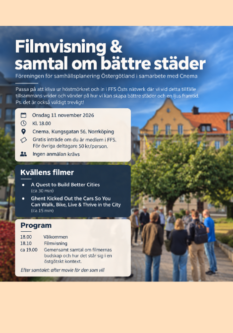 Filmposter för Hur bygger vi bättre städer?