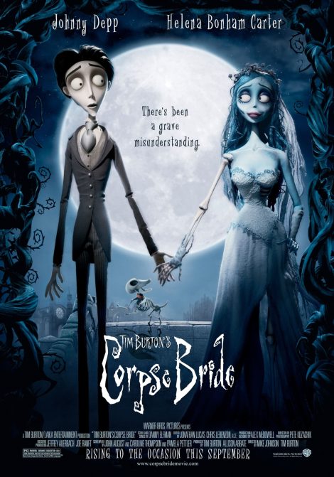 Filmposter för Tim Burton’s Corpse Bride