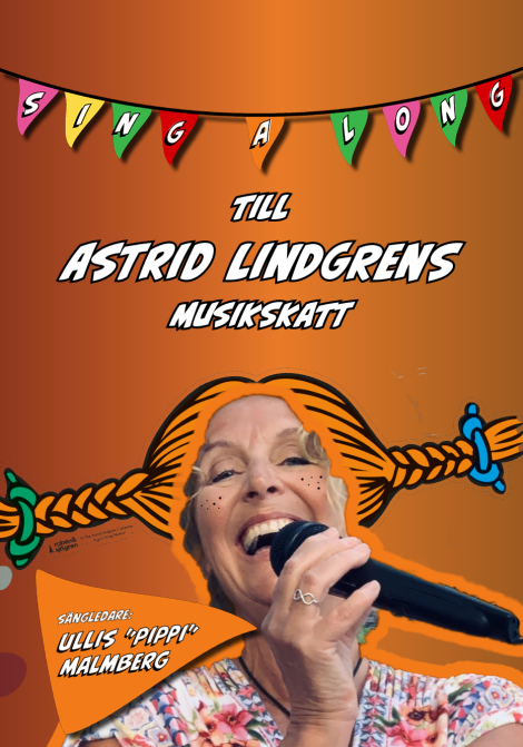Filmposter för Astrid Lindgren Sing-a-long