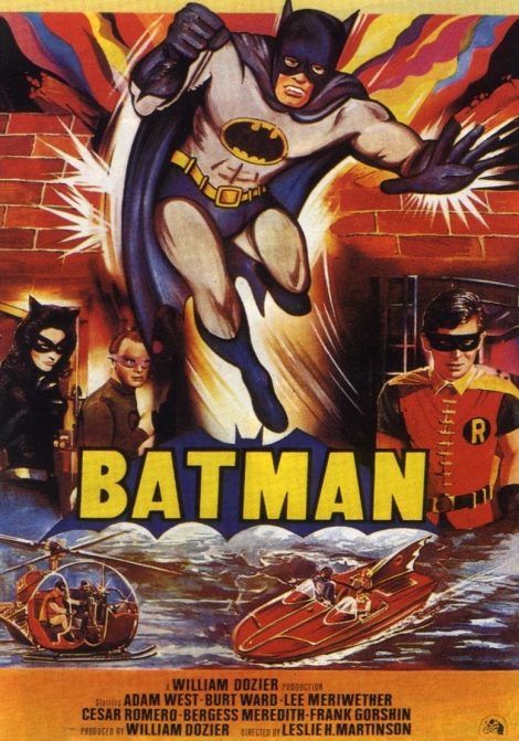 Filmposter för Batman: The Movie (1966)