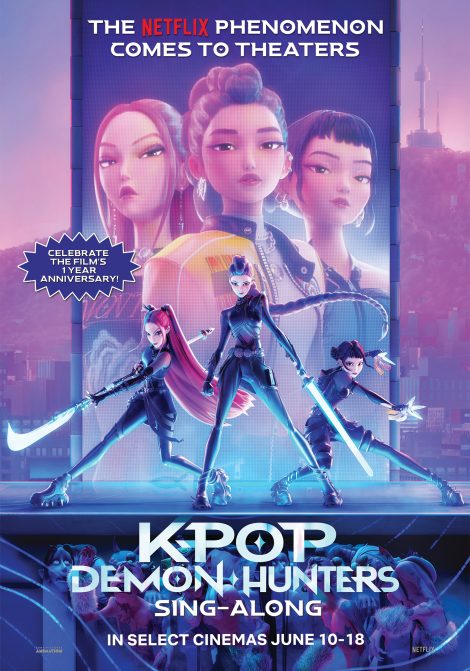 Filmposter för K-POP Demon Hunters – Sing-Along