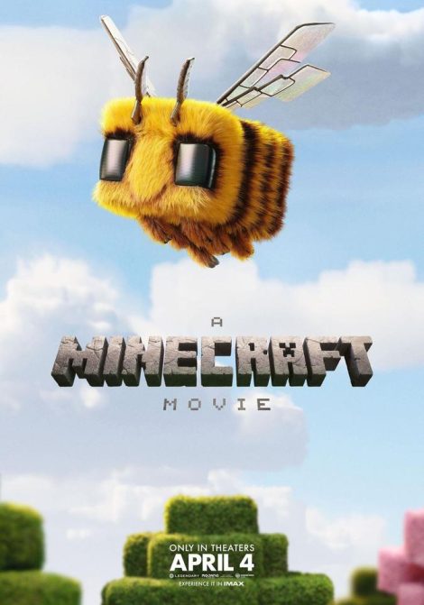 Filmposter för A Minecraft Movie sv. tal